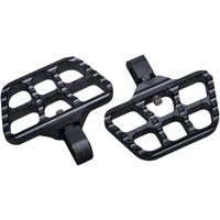 JOKER MACHINE Mini Serrated Floorboards Black Softail 086447B