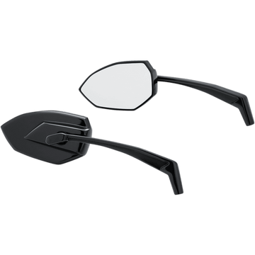 KURYAKYN Mirrors Phantom Side View Arrow Black Pair