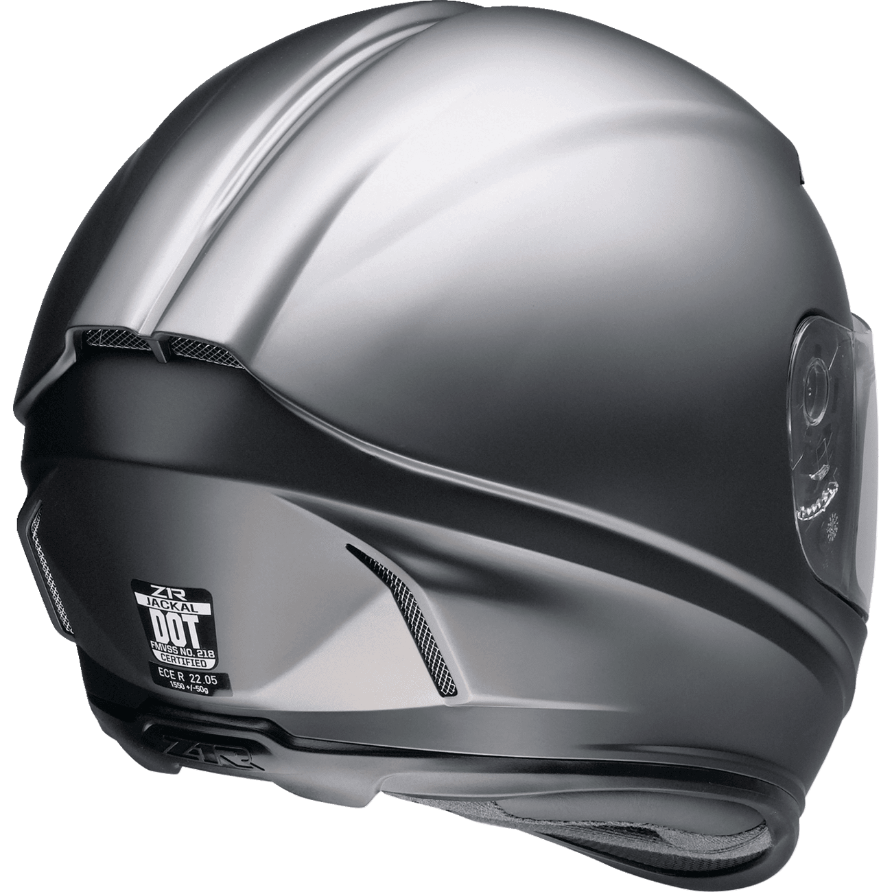 Z1R Jackal Helmet Satin Titanium XL