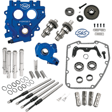 S&S CYCLE Cam Chest with Plate Kit 509G Standard Cams Twin Cam 3100810