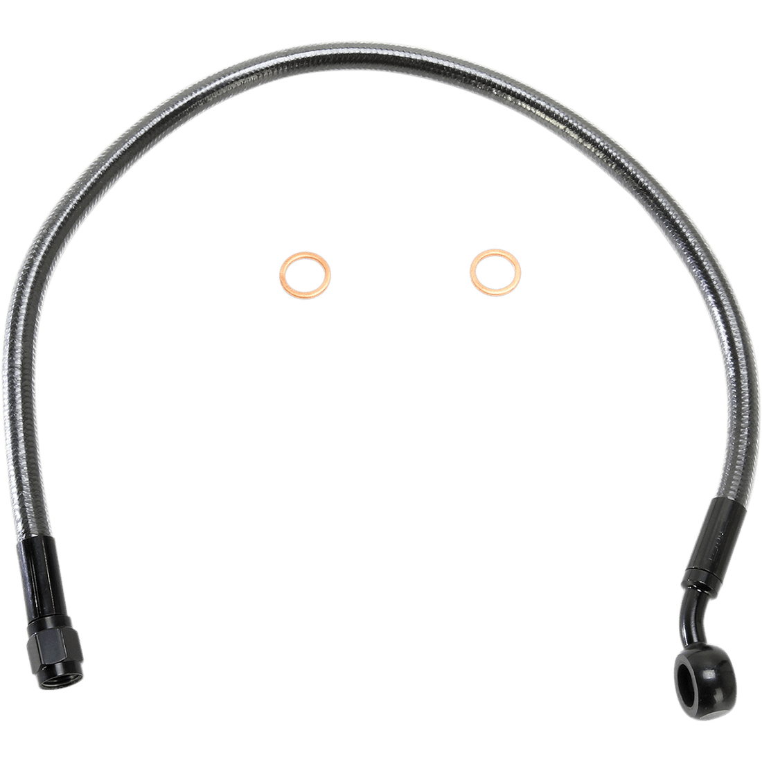 MAGNUM SHIELDING Brake Line 10 mm-35° 18" Black Pearl