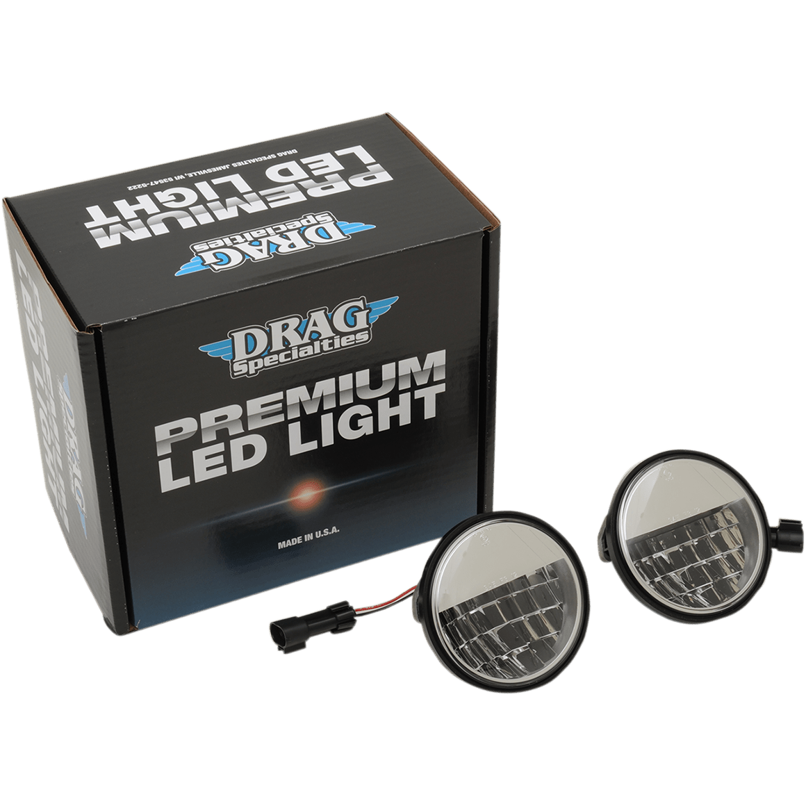 DRAG SPECIALTIES LIGHT FOG 4.5" LED REF PR