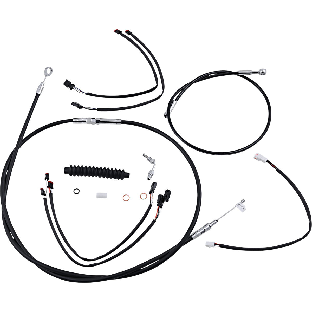 MAGNUM SHIELDING Control Cable Kit XR Black/Chrome 489962