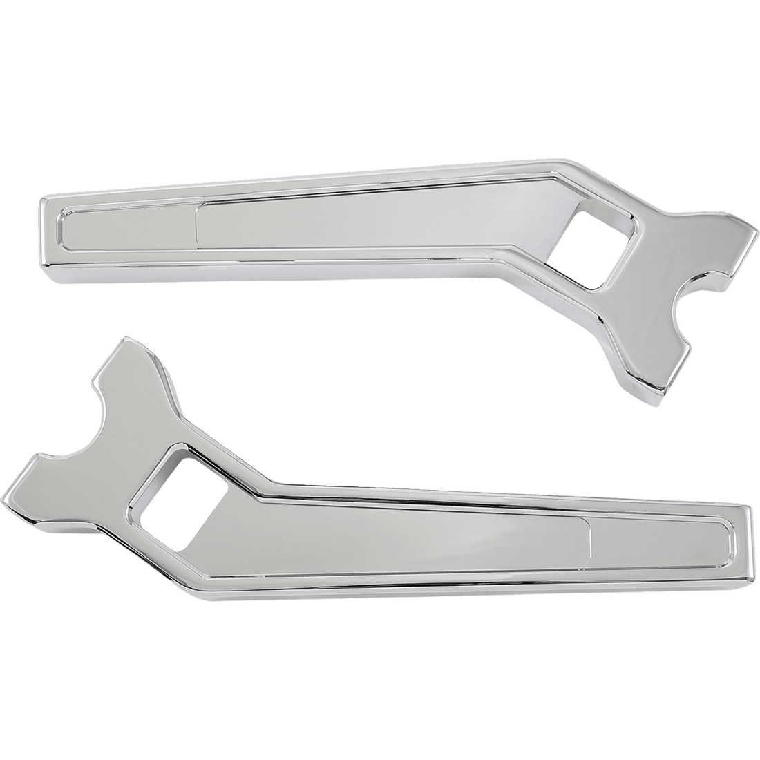 LA CHOPPERS Risers Pullback 10" x 1-1/4" Chrome LA748110C