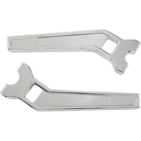 LA CHOPPERS Risers Pullback 10" x 1-1/4" Chrome LA748110C