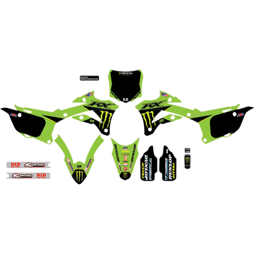 D'COR VISUALS Graphic Kit Monster Energy 2020121