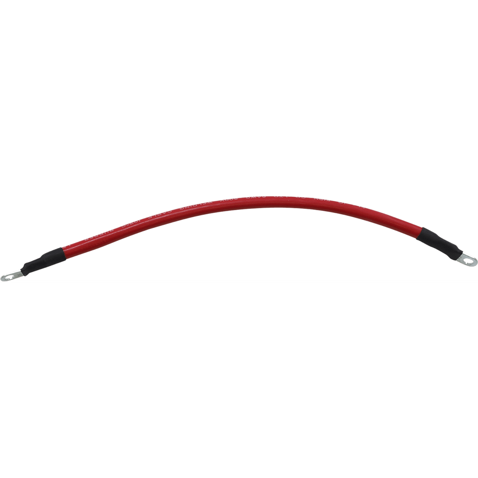 MOOSE RACING Battery Cable 12" Red