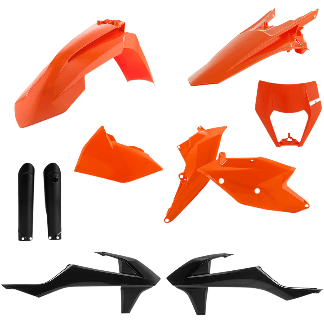 ACERBIS Full Replacement Body Kit OEM '19 Orange/Black 2733426345