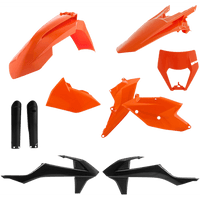 ACERBIS Full Replacement Body Kit OEM '19 Orange/Black 2733426345