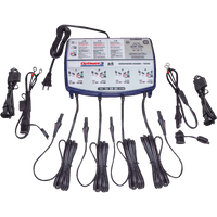 TECMATE Battery Charger/Maintainer 4-Bank TM455