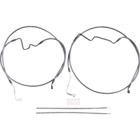 MAGNUM SHIELDING Brake Line Kit Lower BP +2" 35° Radial