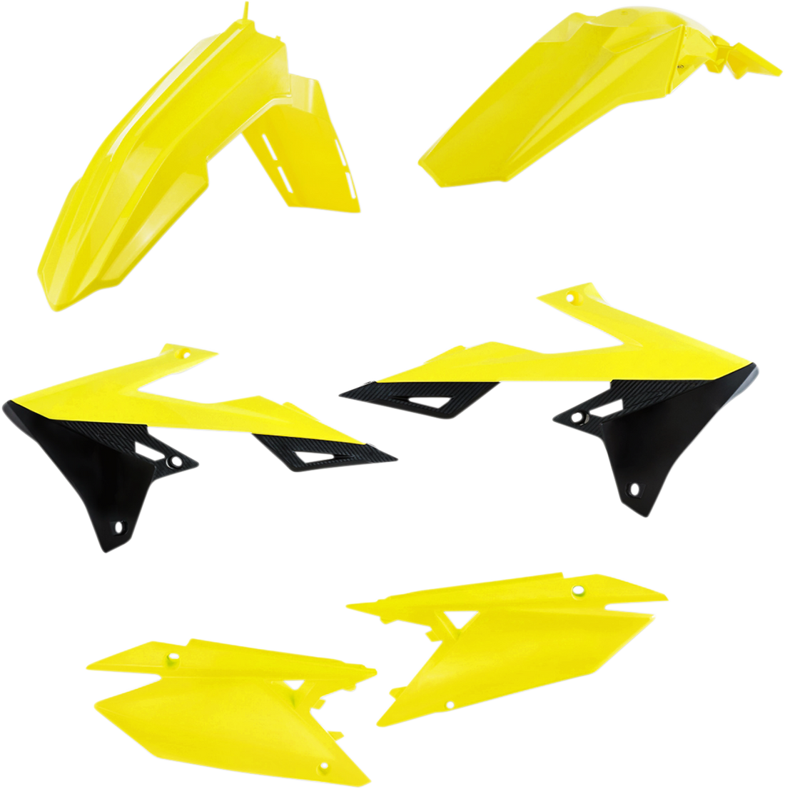 ACERBIS Standard Replacement Body Kit Fluorescent Yellow 2686544310