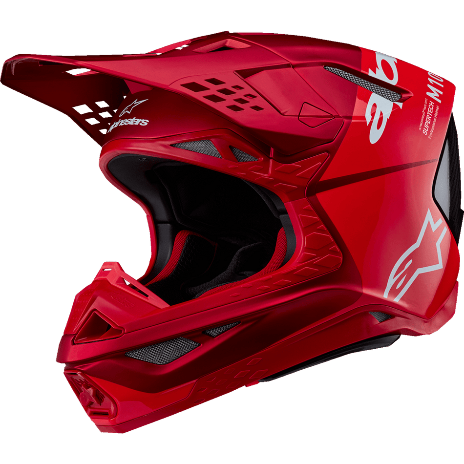 ALPINESTARS Supertech M10 Helmet Flood MIPS® Red Fluo/Red Medium 83010233003M