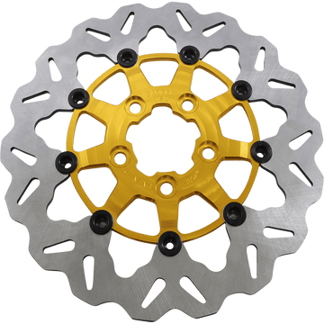 GALFER Rear Wave® Floating Rotor Gold DF681CWG