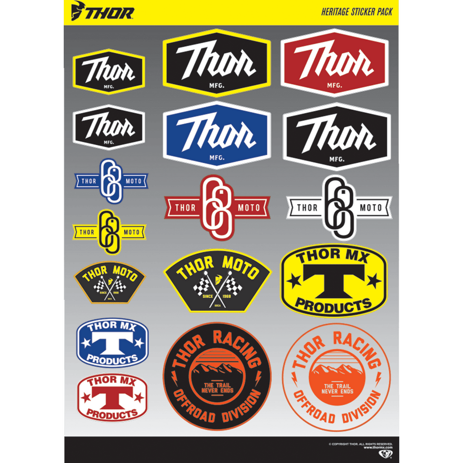 THOR Decal Sheet Heritage