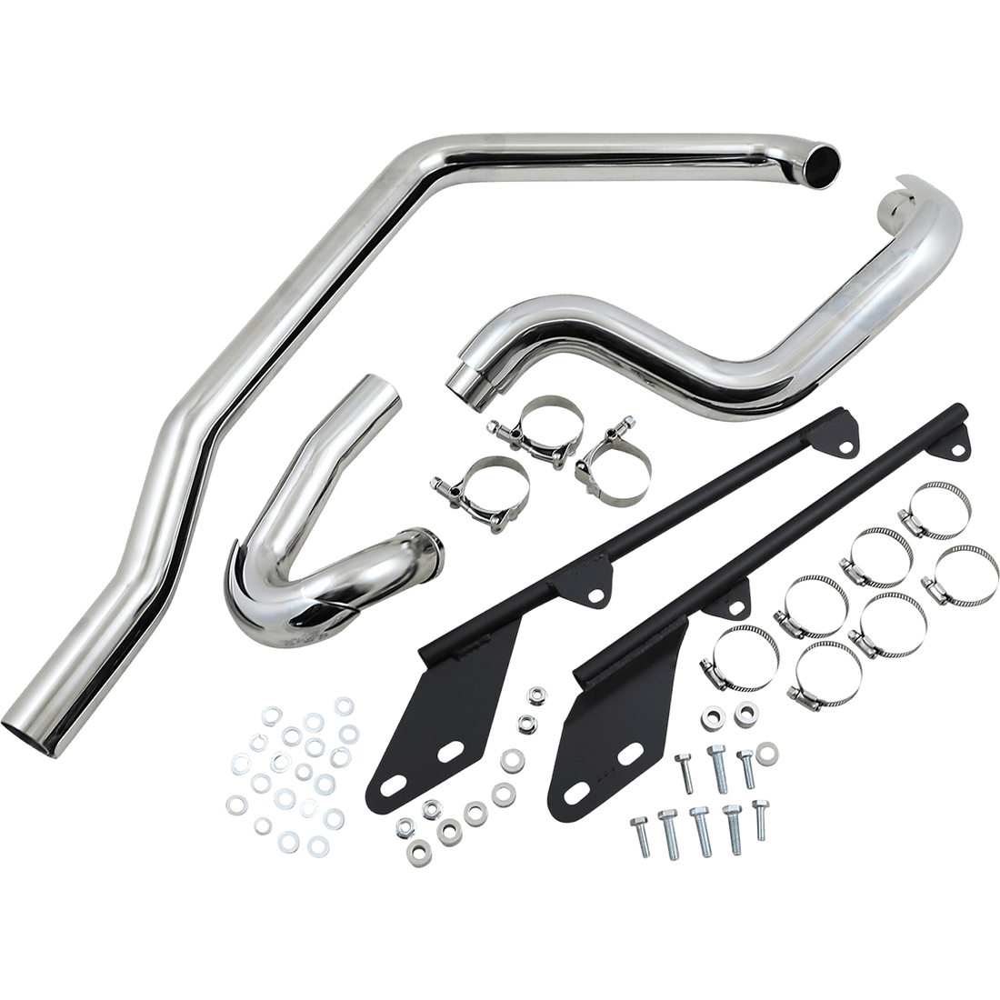 BASSANI XHAUST Tru Dual Exhaust '86-'06 Softail SFT211