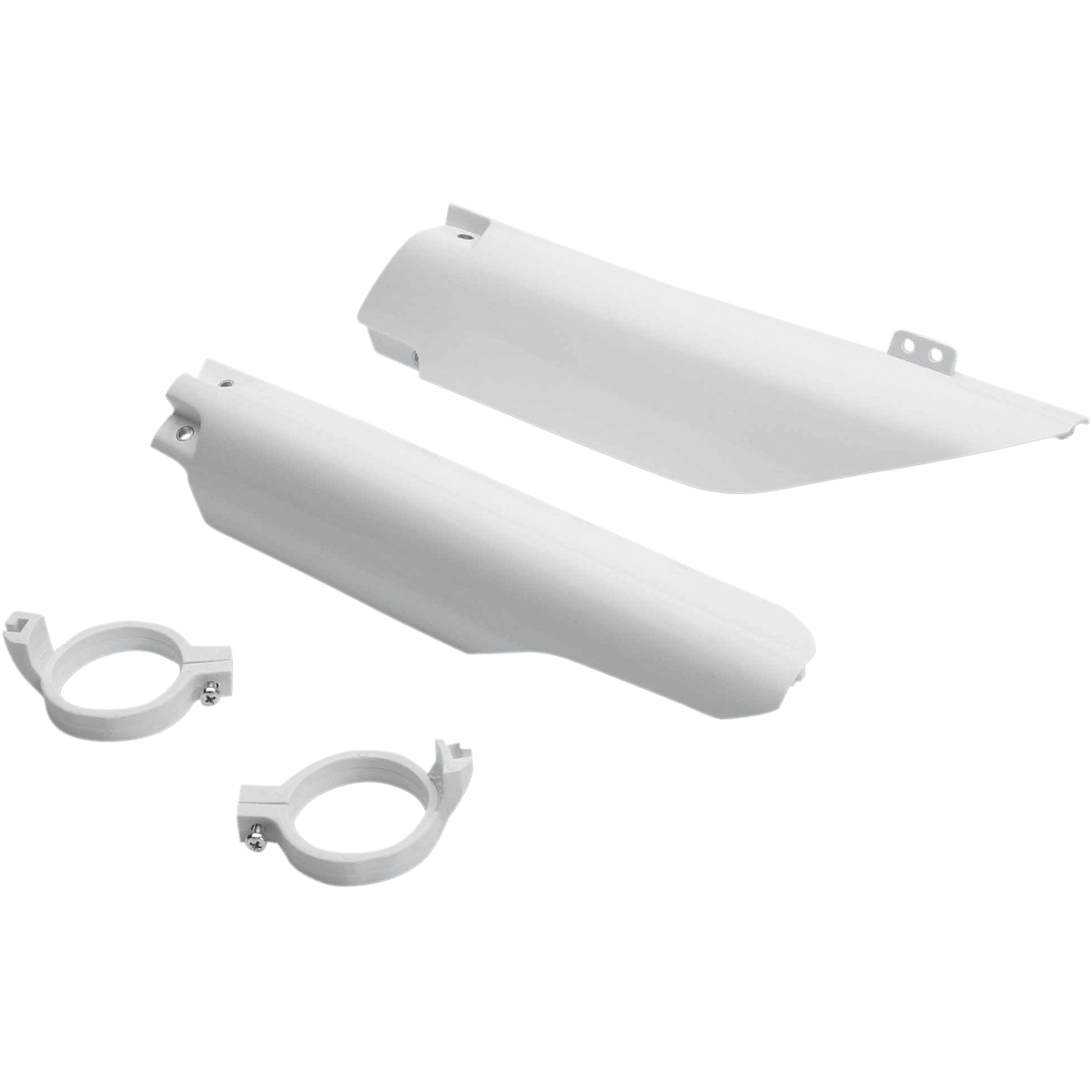 UFO Fork Tube Protectors White SUZ '04-'05