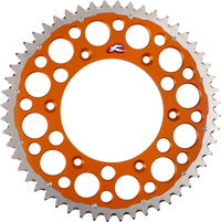 RENTHAL Twinring™ Rear Sprocket 52 Tooth Orange 224052052GPOR