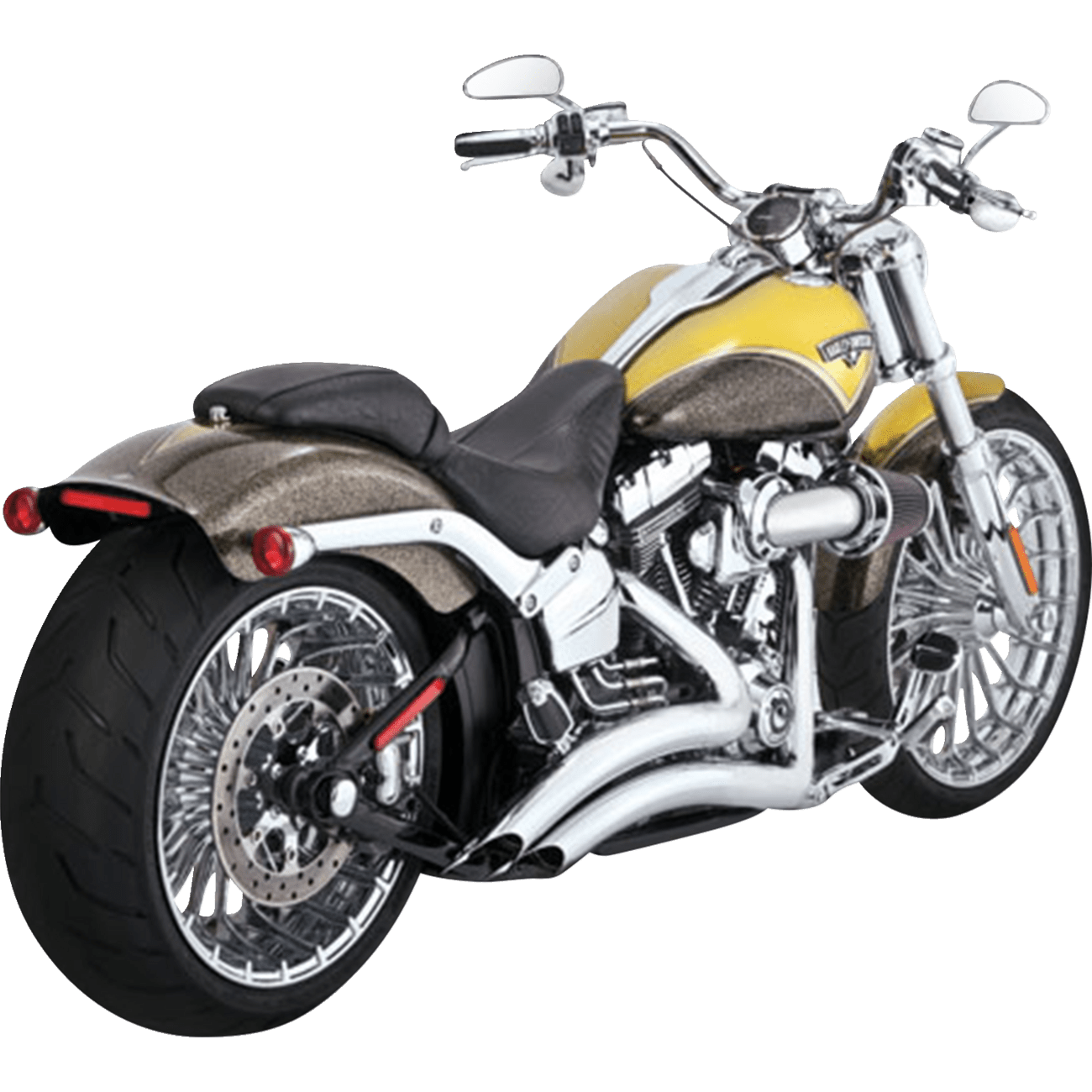 VANCE & HINES Big Radius Exhaust System Chrome 26365