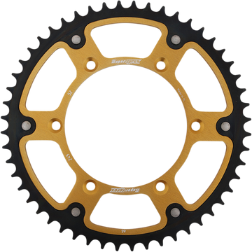 SUPERSPROX Stealth Rear Sprocket 52 Tooth Gold Yamaha RST24552GLD