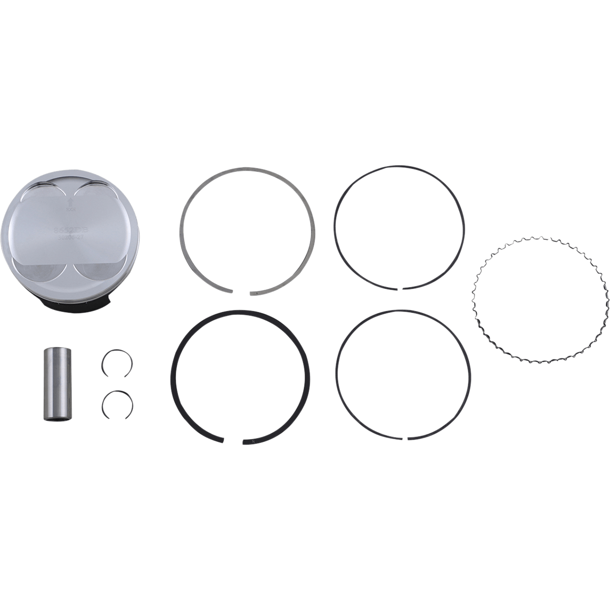 WOSSNER Piston Kit 96.96 mm Husqvarna