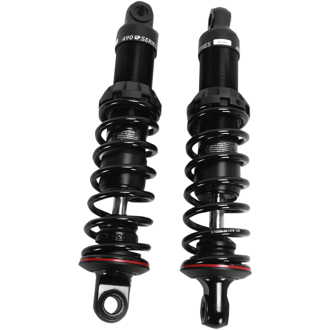 PROGRESSIVE SUSPENSION 490 Series Shock Black Standard 12.00" 4901005