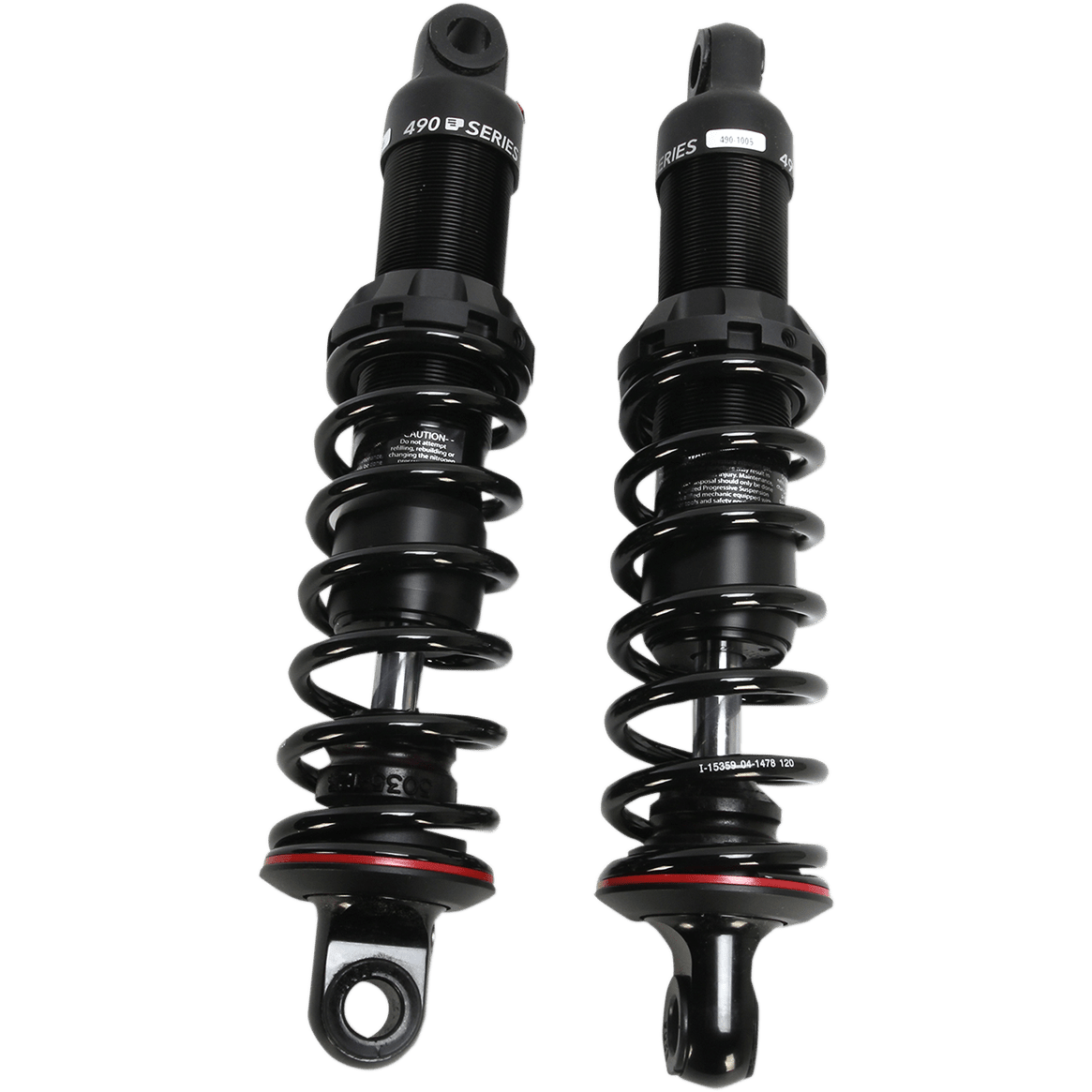 PROGRESSIVE SUSPENSION 490 Series Shock Black Standard 12.00" 4901005