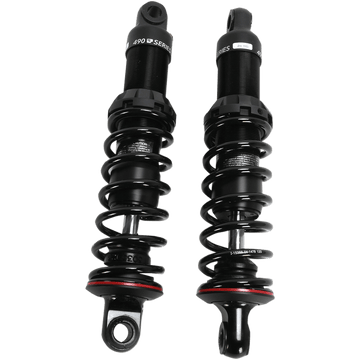 PROGRESSIVE SUSPENSION 490 Series Shock Black Standard 12.00" 4901005