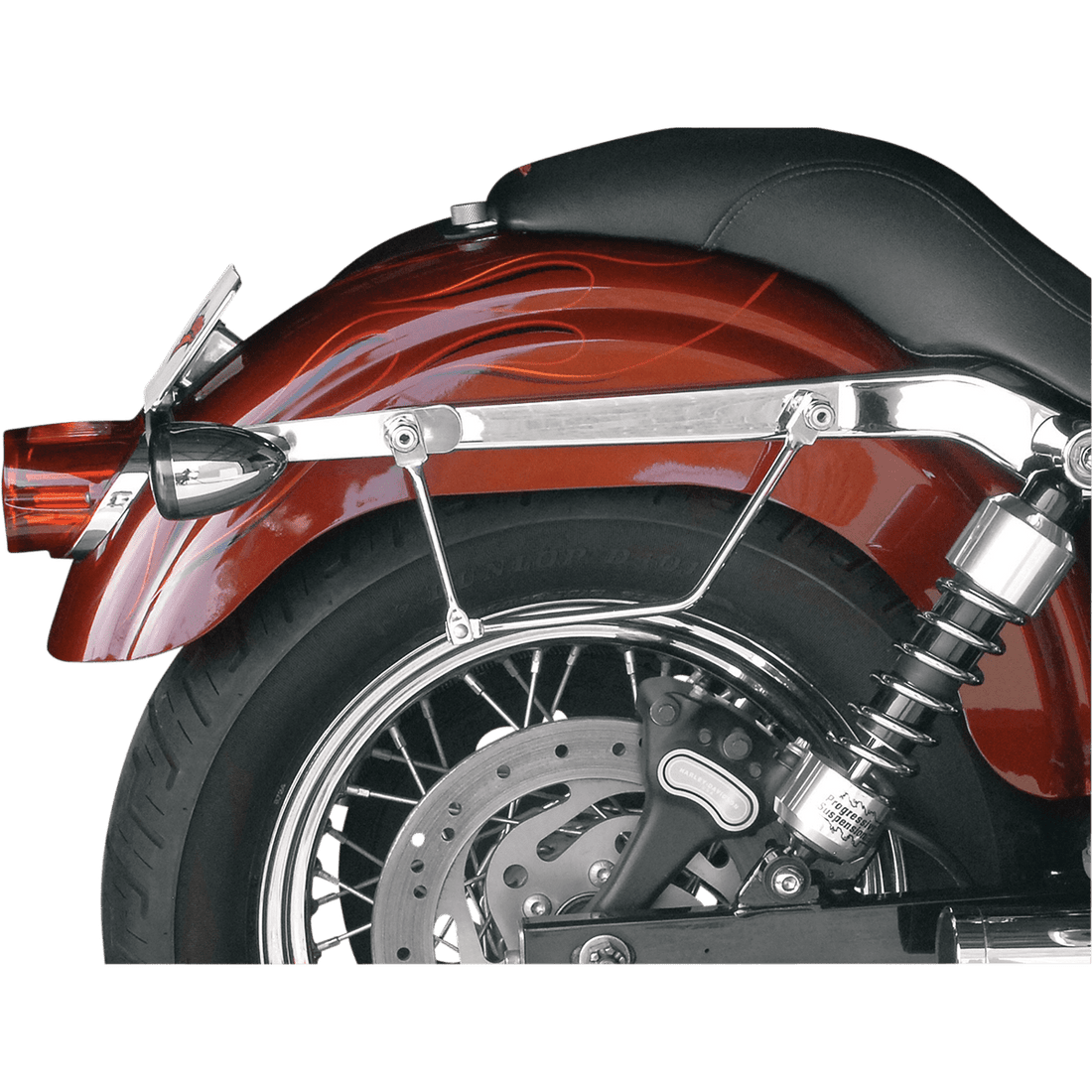 SADDLEMEN Drifter Rigid Slant Saddlebag 35010232