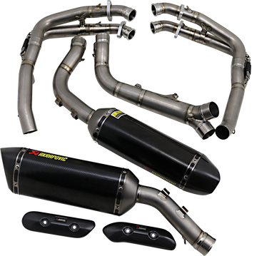 AKRAPOVIC Evolution Exhaust Carbon Fiber YZF-R1 SY10RFT10ZC/2