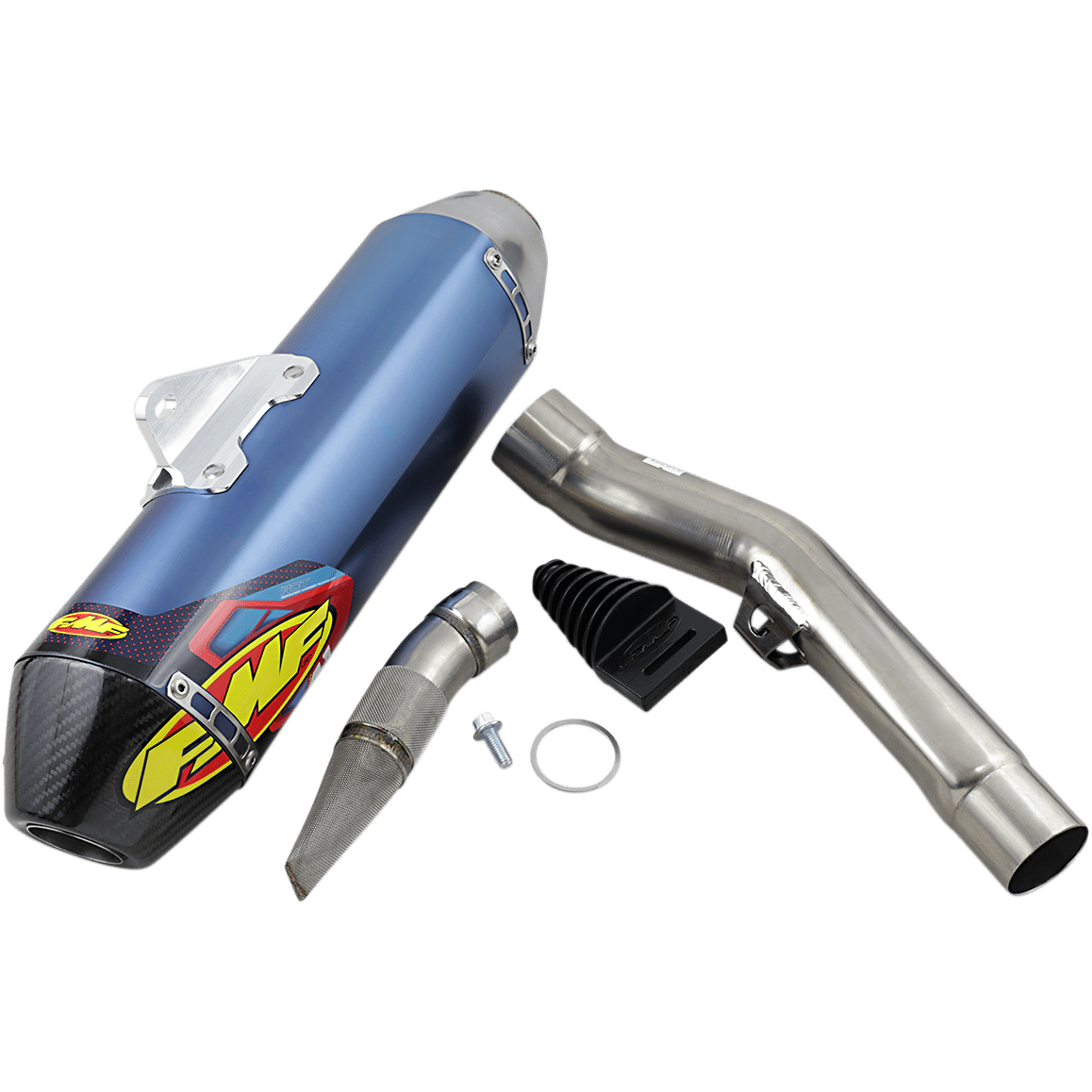 FMF Factory 4.1 RCT Muffler Anodized Titanium 042376