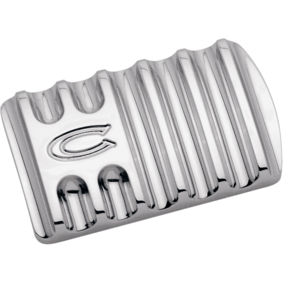 COVINGTONS Brake Pedal Finned Chrome C1042C