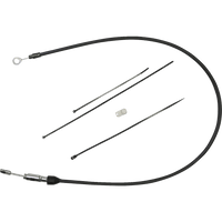 DRAG SPECIALTIES Clutch Cable Upper 36" Black/Black