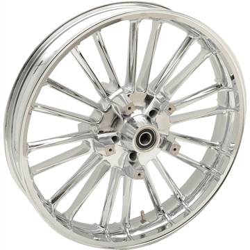 COASTAL MOTO Wheel Atlantic 3D Front Dual Disc/without ABS Chrome 21x3.5 '08+ FL