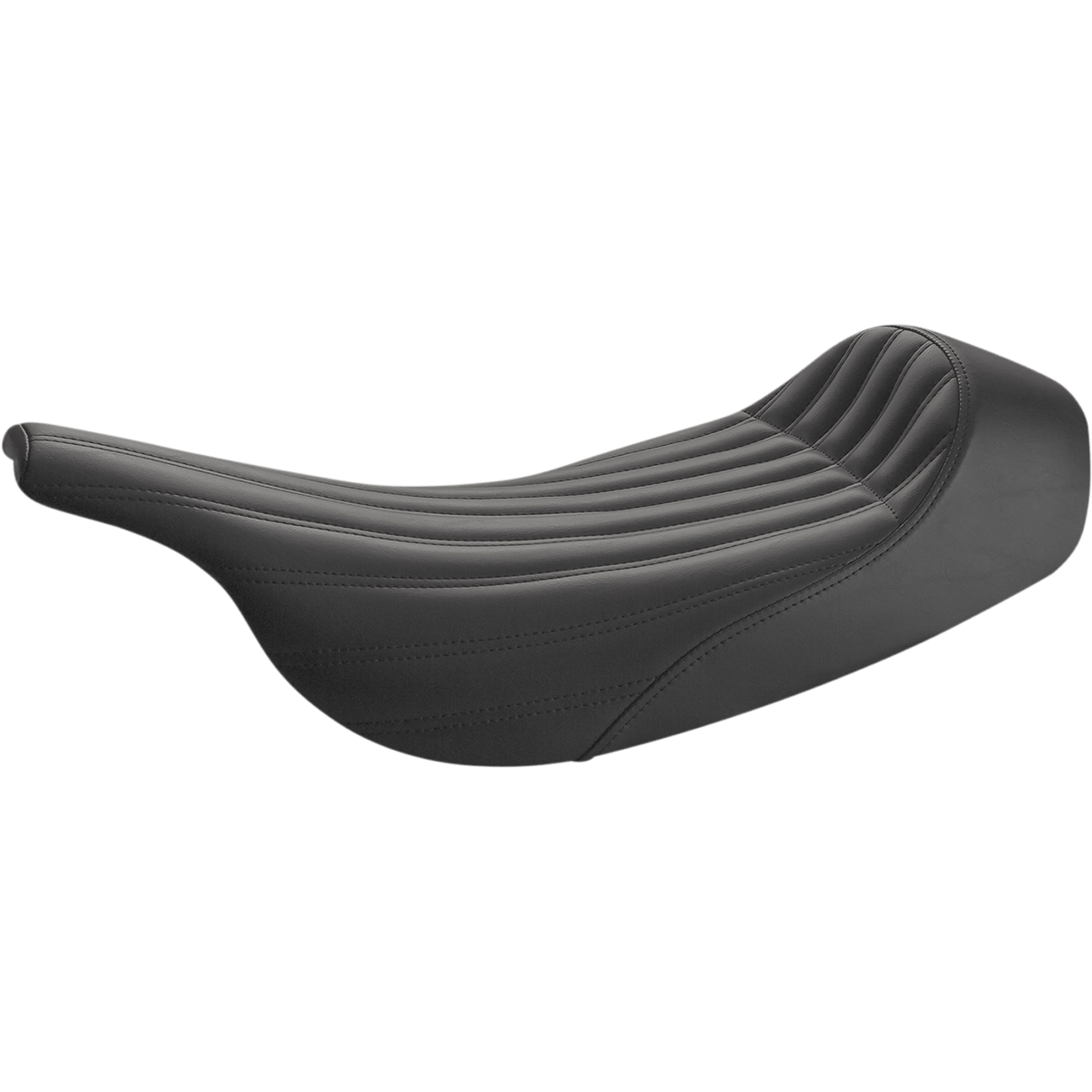 SADDLEMEN Knuckle Solo Seat Ribbed Black 897070023