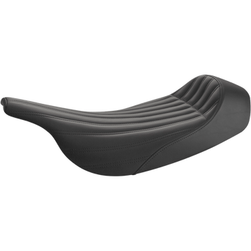 SADDLEMEN Knuckle Solo Seat Ribbed Black 897070023