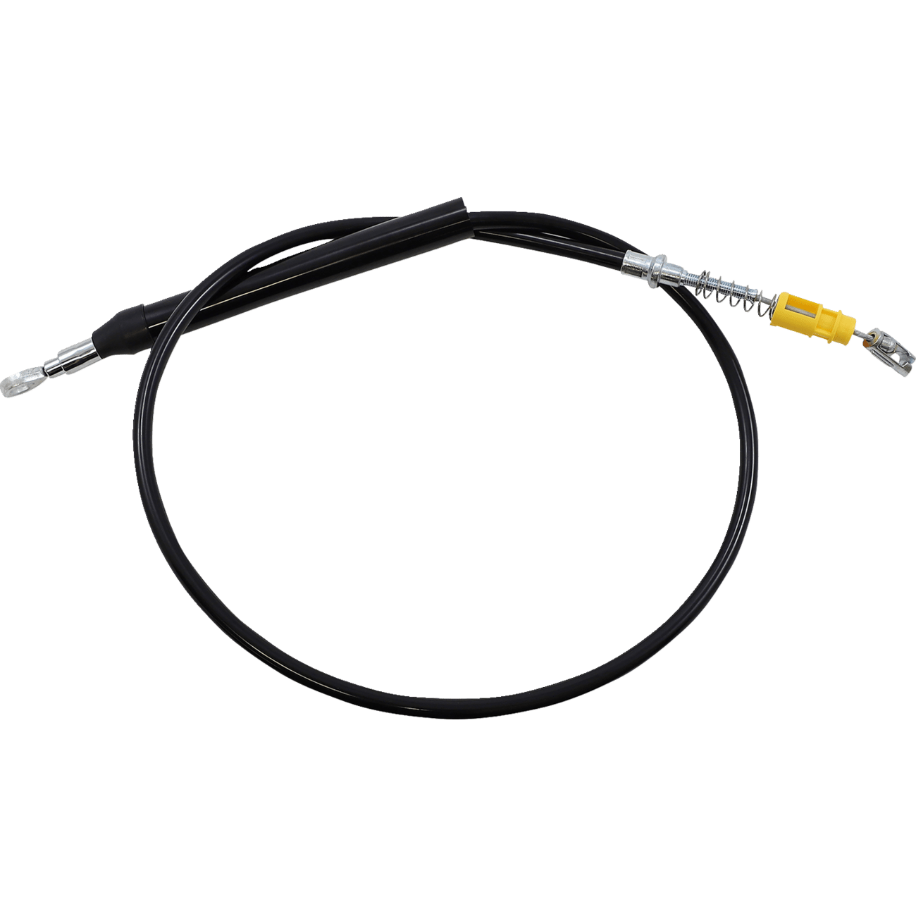 LA CHOPPERS Clutch Cable Quick Connect 15" 17" Ape Hanger Handlebars Black Vinyl LA8155C16B