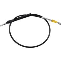 LA CHOPPERS Clutch Cable Quick Connect 15" 17" Ape Hanger Handlebars Black Vinyl LA8155C16B