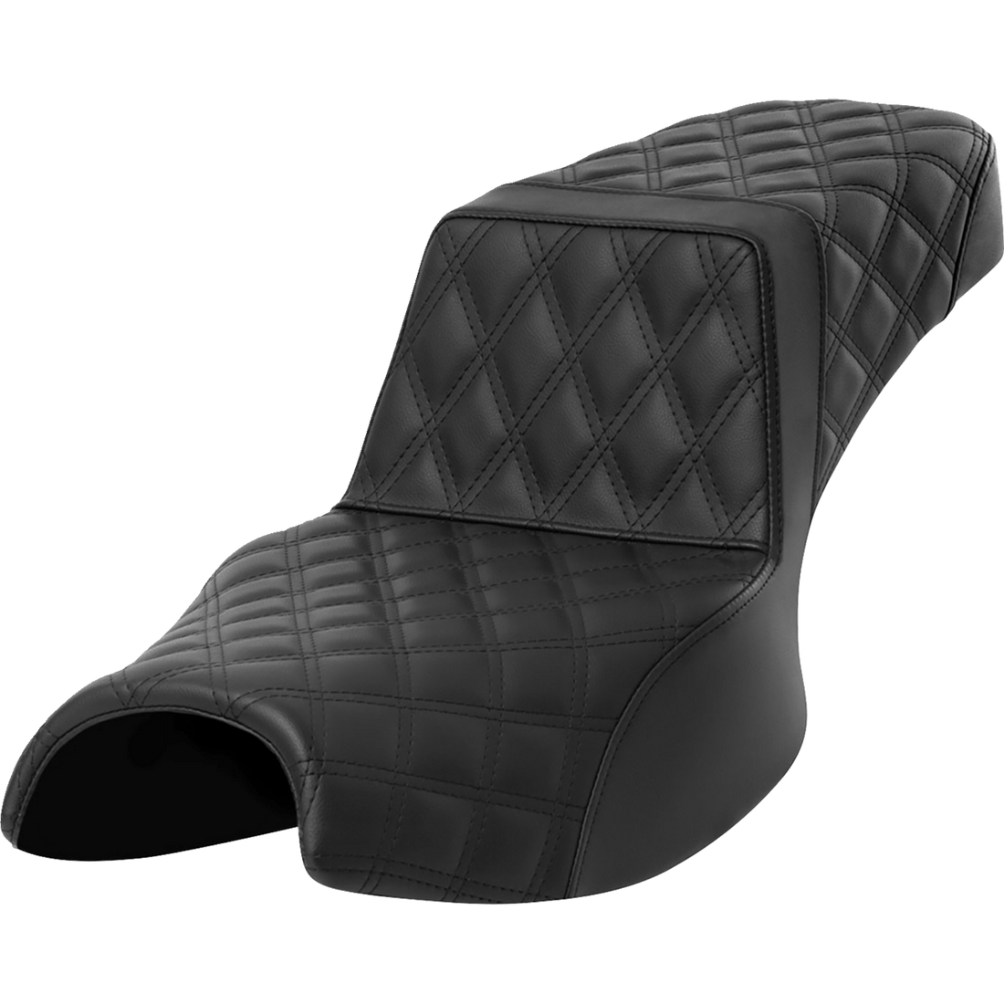 SADDLEMEN Step-Up Seat Full Lattice Stitch Extended Reach Challenger '20-'24 I2006E175