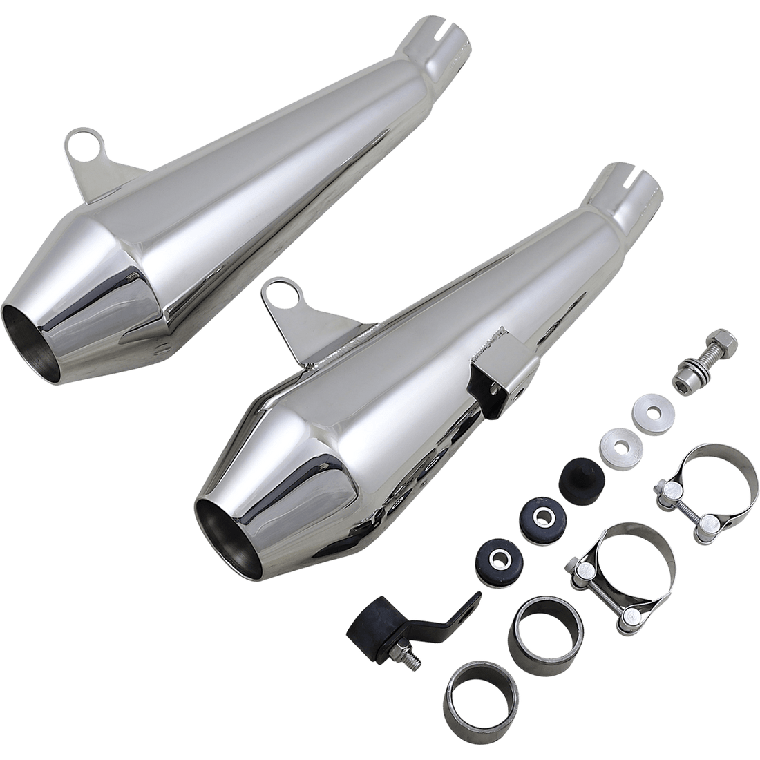 BRITISH CUSTOMS Mufflers Polished BC902111V2P