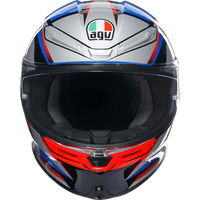 AGV K6 S Helmet Slashcut Black/Blue/Red Medium