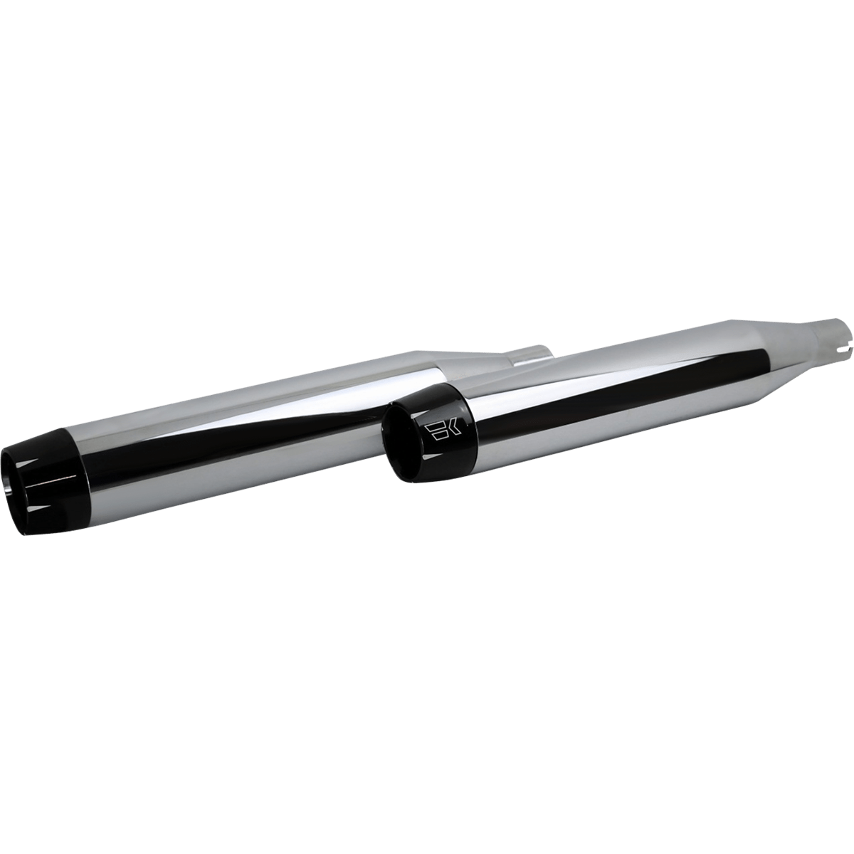 KHROME WERKS 3-1/2" Slip-On Mufflers Chrome 202520