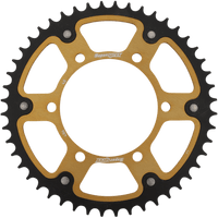 SUPERSPROX Stealth Rear Sprocket 48 Tooth Gold Kawasaki/Yamaha/Suzuki RST48648GLD