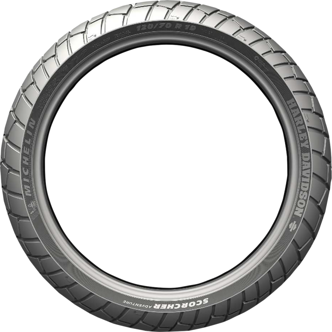 MICHELIN Tire Scorcher Adventure Front 120/70R19 60V 25421