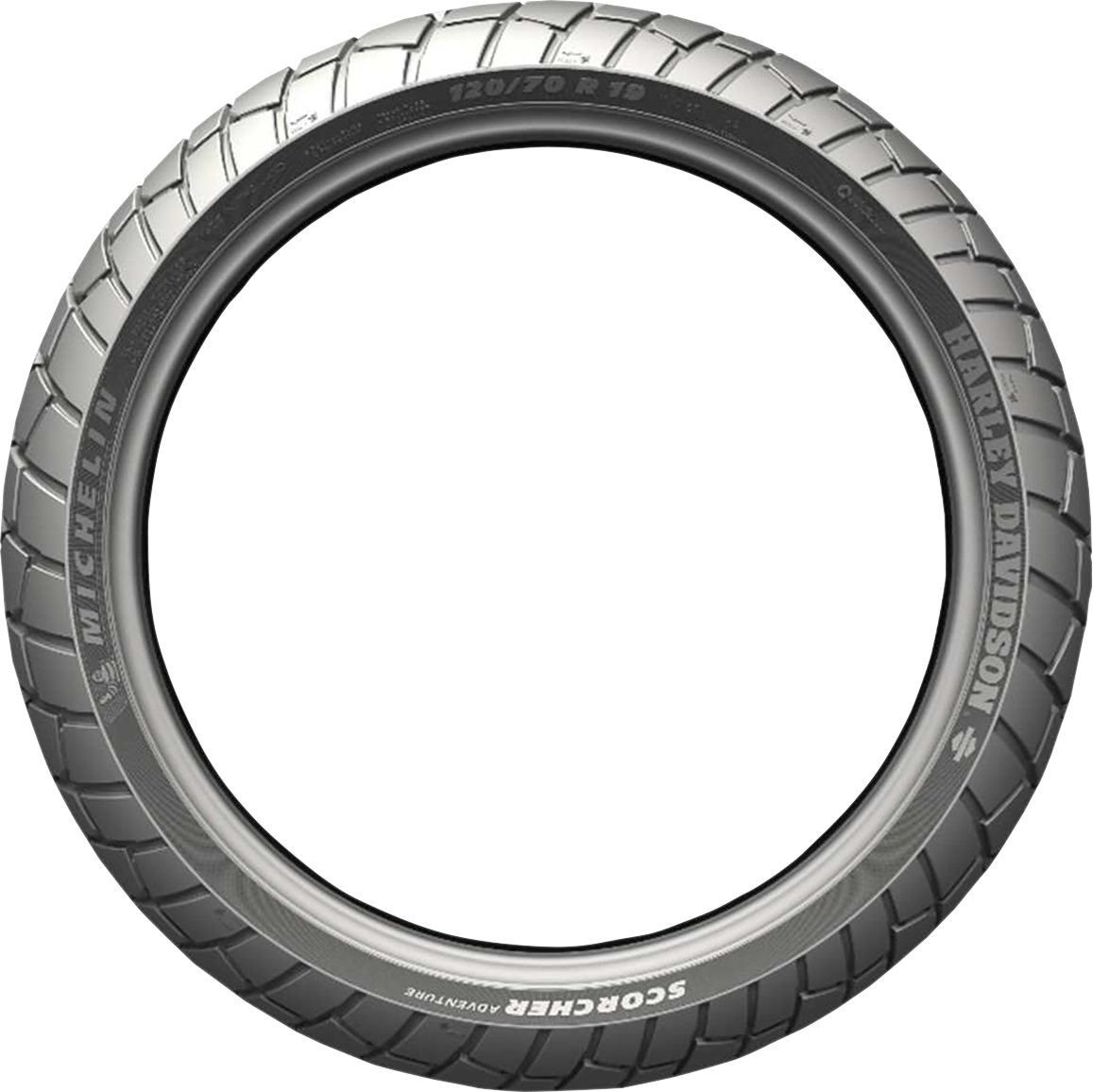 MICHELIN Tire Scorcher Adventure Front 120/70R19 60V 25421