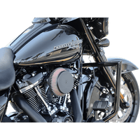 LA CHOPPERS Engine Guard Black Twin Peaks LA710000B