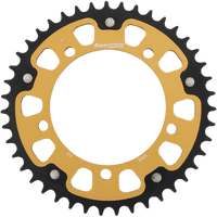 SUPERSPROX Stealth Rear Sprocket 43 Tooth Gold Suzuki/Triumph RST179343GLD