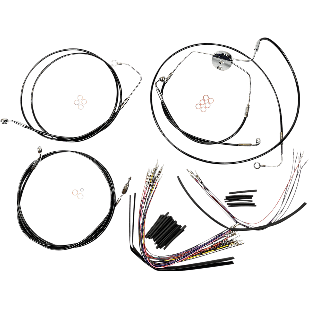 MAGNUM SHIELDING Control Cable Kit XR Black 489001