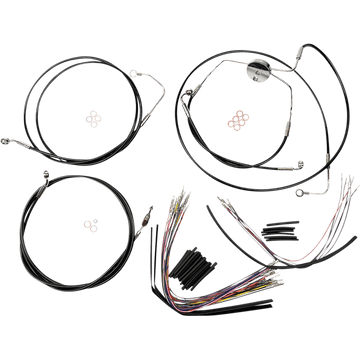 MAGNUM SHIELDING Control Cable Kit XR Black 489001