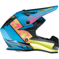 Z1R Youth F.I. Helmet Fractal MIPS® Matte Blue/Hi-Viz Medium